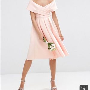 Pink scuba Asos dress